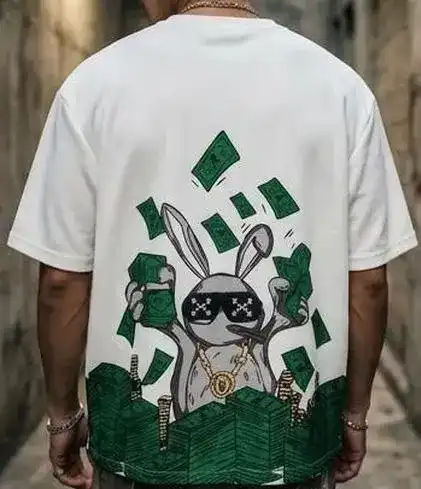 Green Printed T-Shirt — view 1