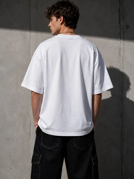 Brown Printed T-Shirt — view 2