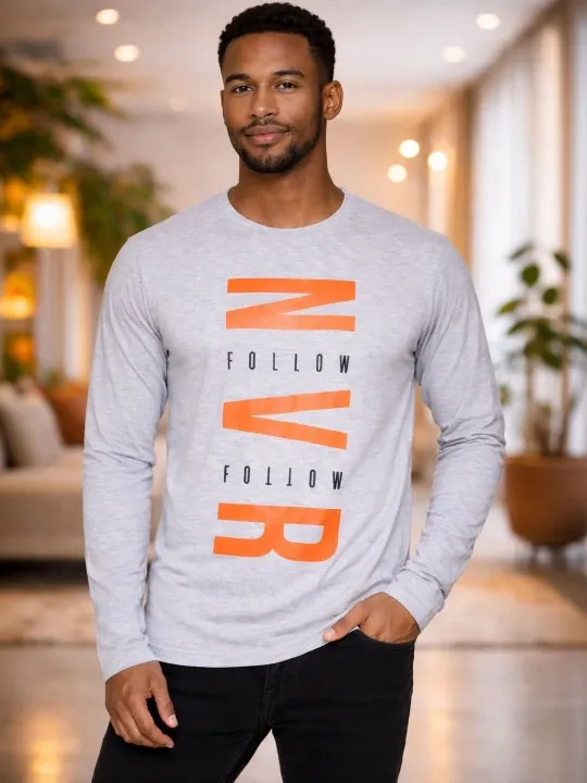 Beige Printed T-Shirt — view 1