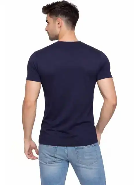 Black Printed T-Shirt — view 2