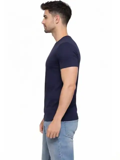 Black Printed T-Shirt — view 3
