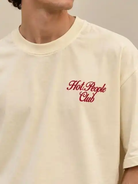 Beige Printed T-Shirt — view 5