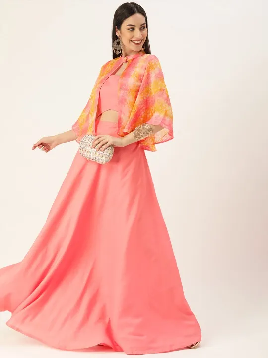 Pink Maxi Dress — view 1