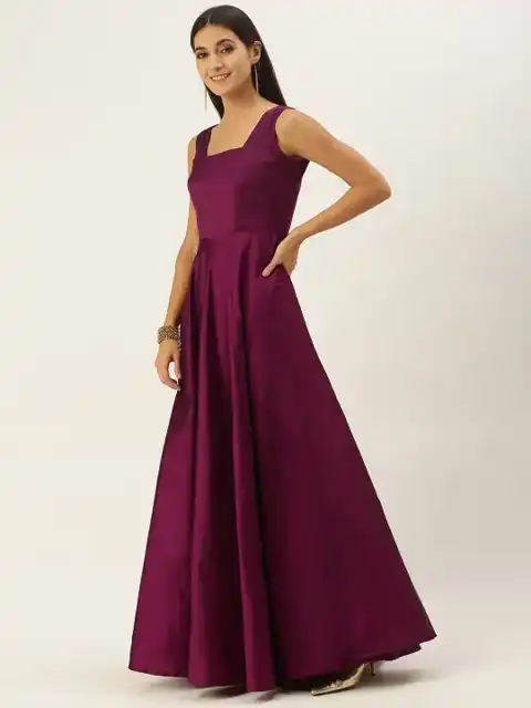 Purple Maxi Dress — view 4