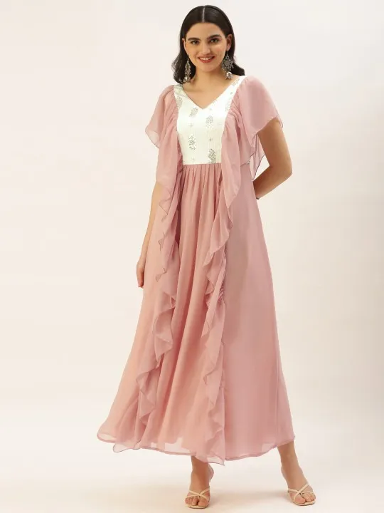 White Maxi Dress — view 3