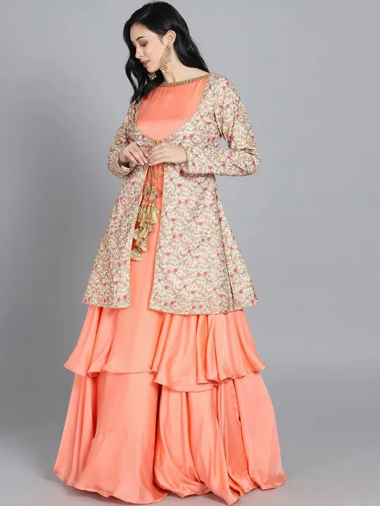 Beige Maxi Dress — view 1