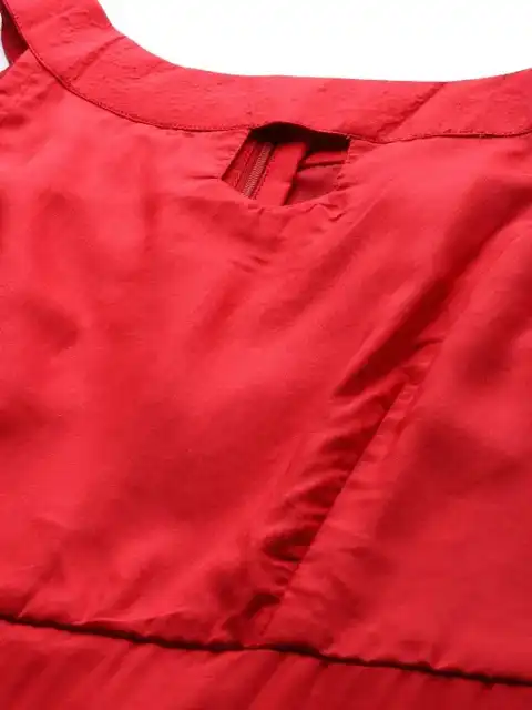 Red Maxi Dress — view 2