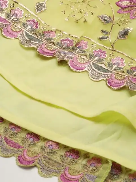 Pink Embroidered Maxi Dress — view 3