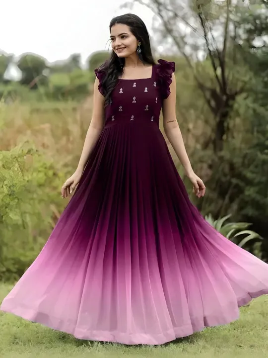 Black Maxi Dress — view 1