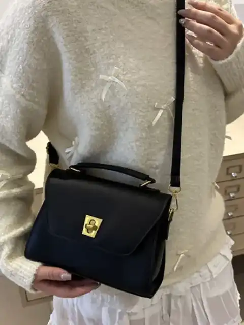 Black Shoulder Bag — view 1
