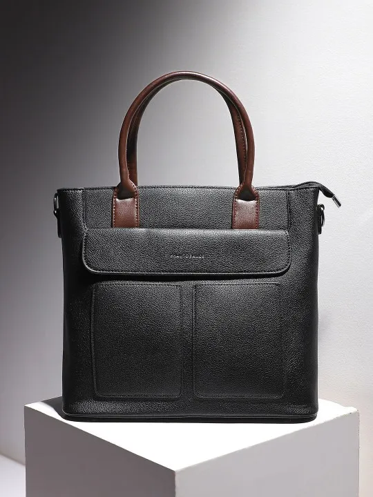 Black Tote Bag — view 1