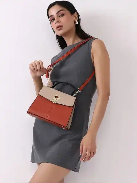 Orange Handheld Bag — view 4