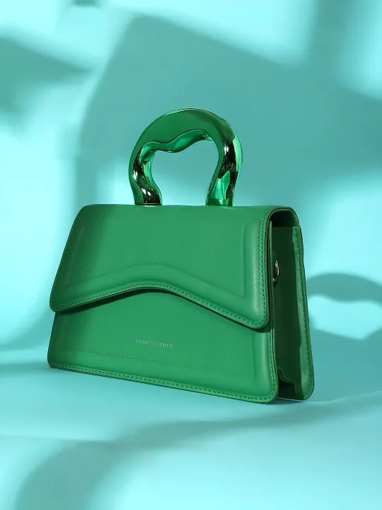 Green Handheld Bag — view 1