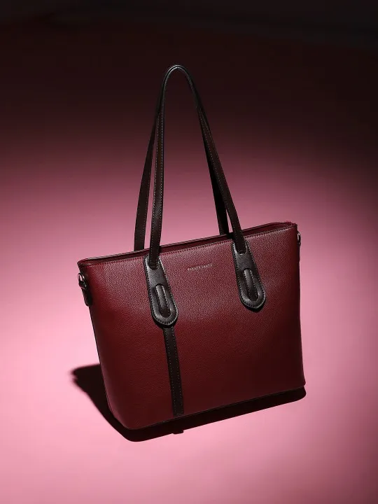 Maroon Tote Bag — view 1