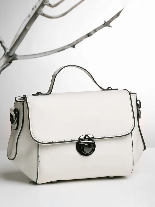 White Shoulder Bag — view 1
