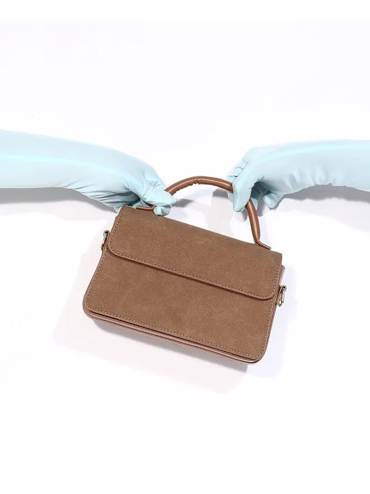 Brown Handheld Bag — view 1