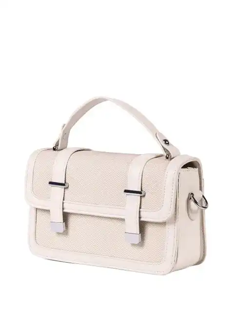 White Shoulder Bag — view 3