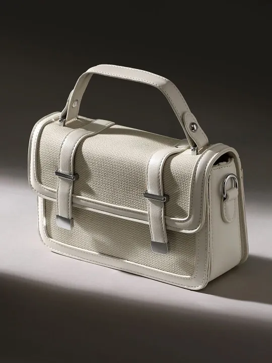 White Shoulder Bag — view 1