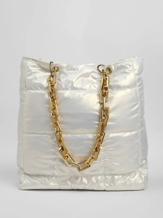 White Tote Bag — view 2