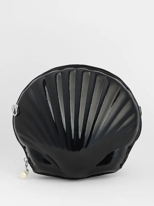 Black Quilted Sling Bag — view 3