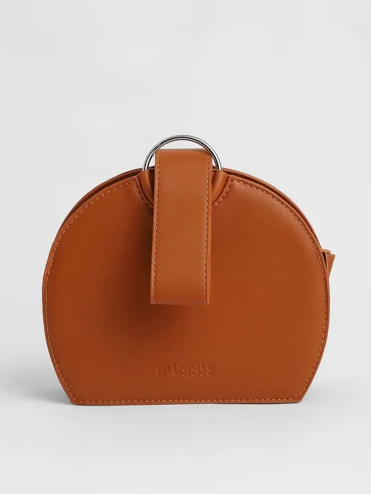 Brown Handheld Bag — view 2