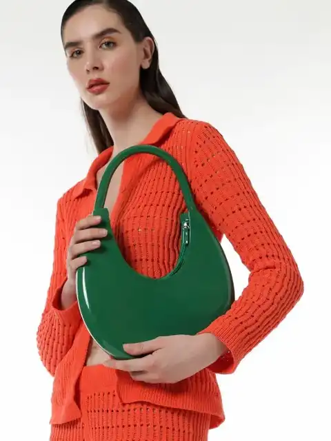 Green Shoulder Bag — view 1