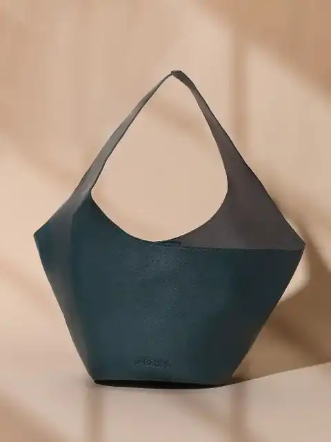 Green Textured Tote Bag — view 2