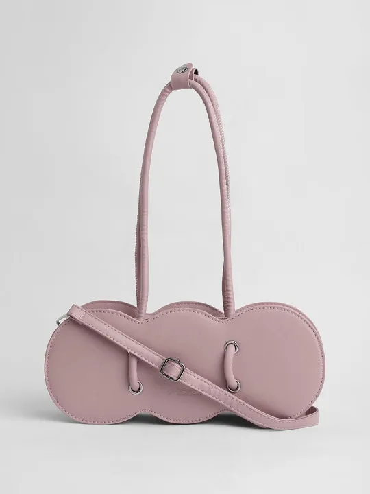 Purple Shoulder Bag — view 3