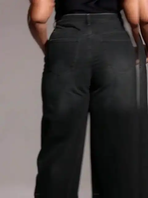 Black Regular Jeans — view 3
