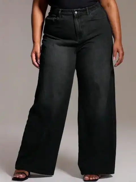 Black Regular Jeans — view 4