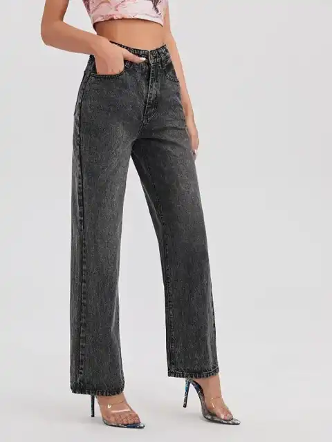 Purple Regular Jeans — view 4