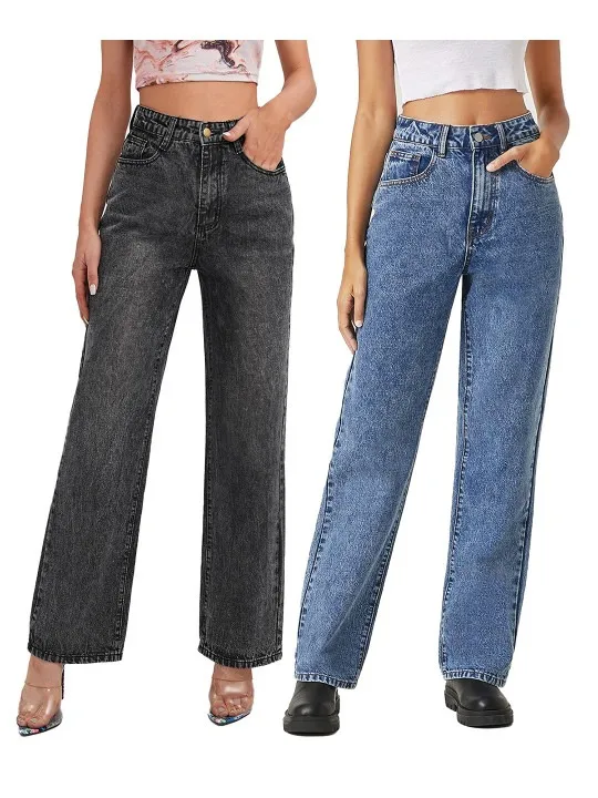 Purple Regular Jeans — view 1