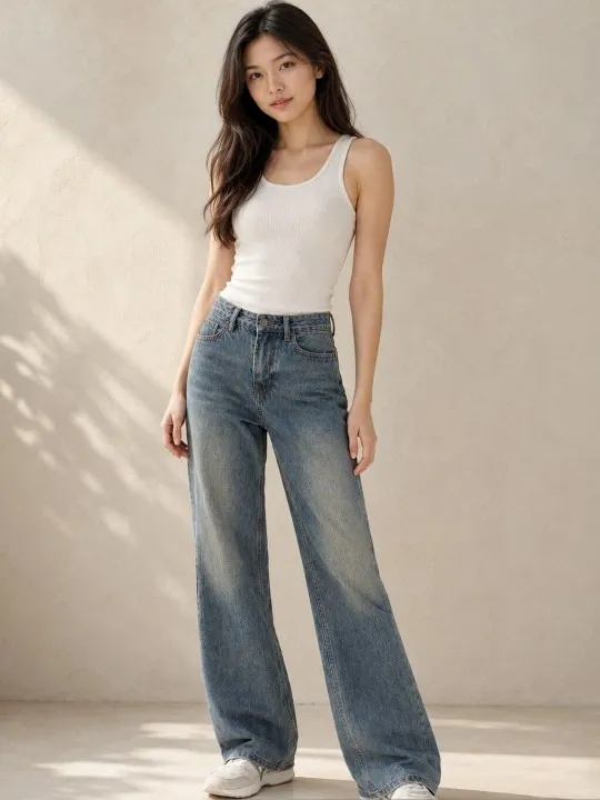 Grey Regular Jeans — view 3