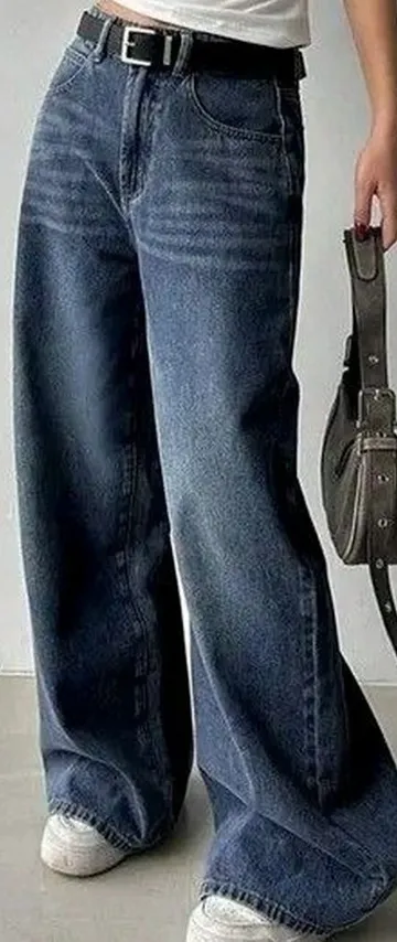 Black Regular Jeans — view 1