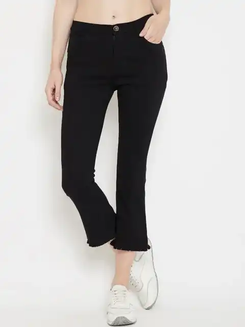 Black Bootcut Jeans — view 1