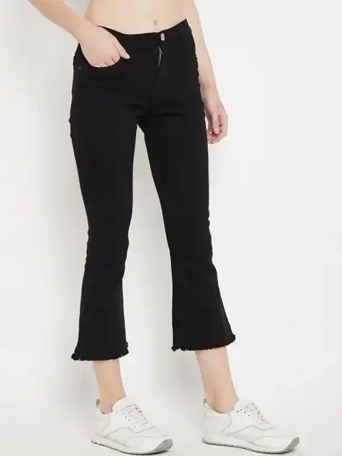 Black Bootcut Jeans — view 2