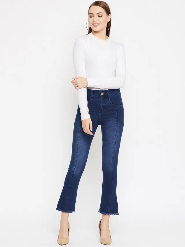 Green Bootcut Jeans — view 4
