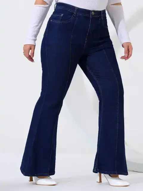 Black Bootcut Jeans — view 2