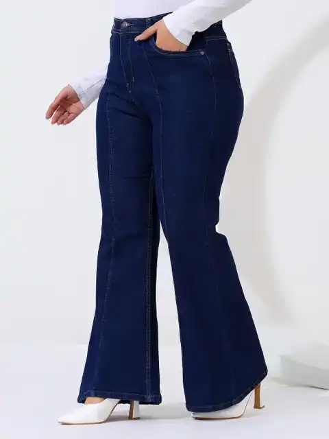 Black Bootcut Jeans — view 4