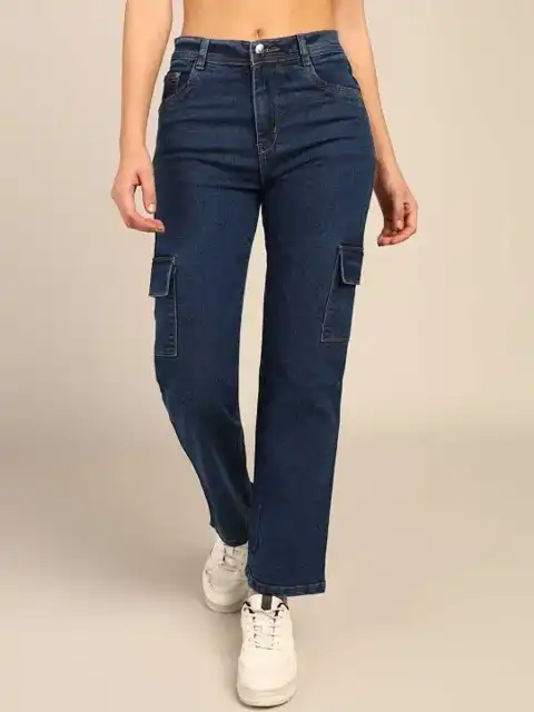 Black Regular Jeans — view 1