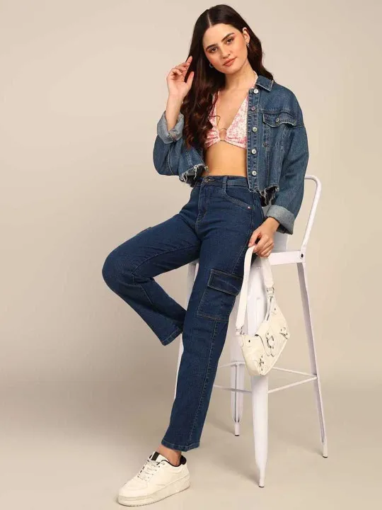 Black Regular Jeans — view 3
