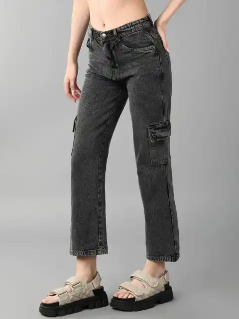 Black Regular Jeans — view 3