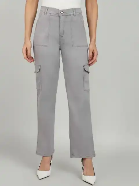 Grey Relaxed Jeans — view 1