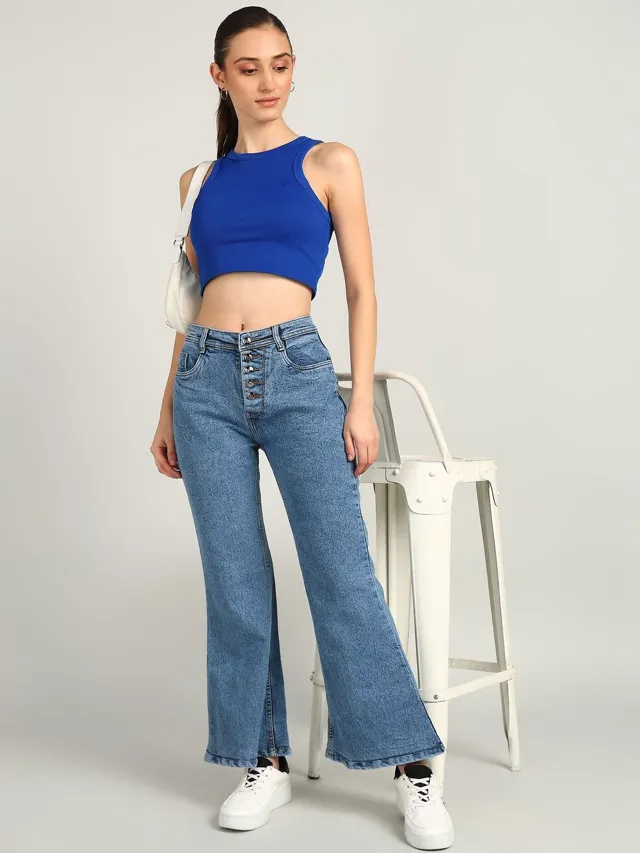 Blue Regular Jeans — view 3