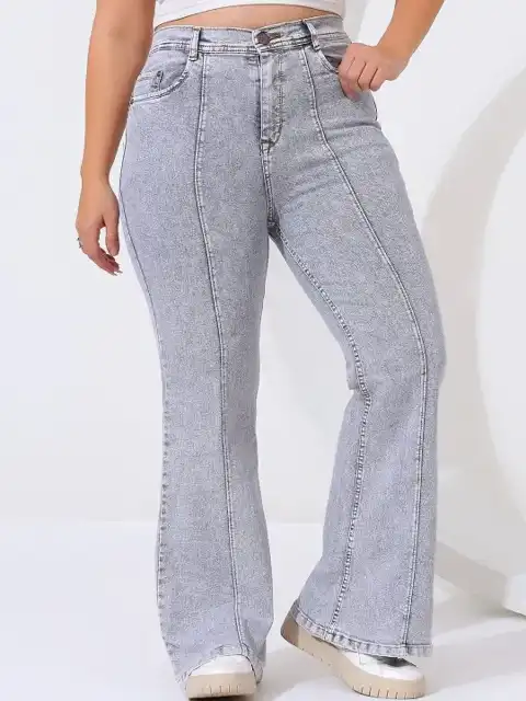 Grey Regular Jeans — view 3