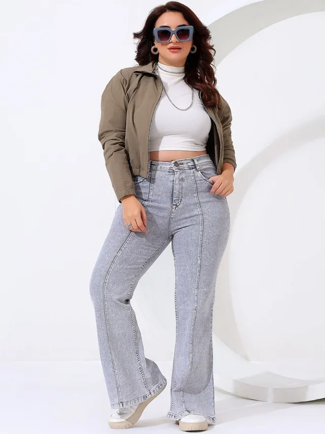 Grey Regular Jeans — view 4