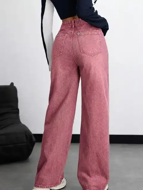 Purple Regular Jeans — view 2