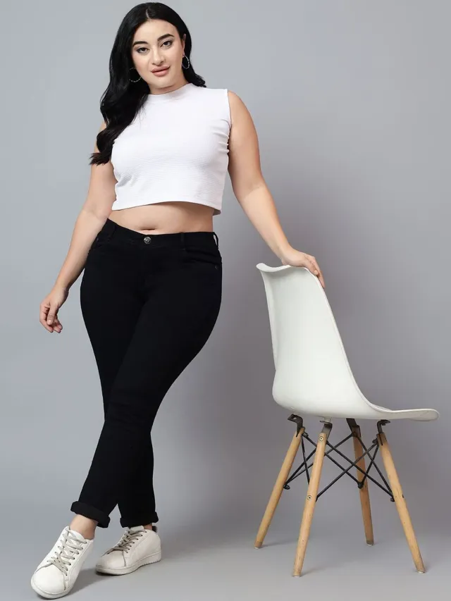 Black Skinny Jeans — view 3