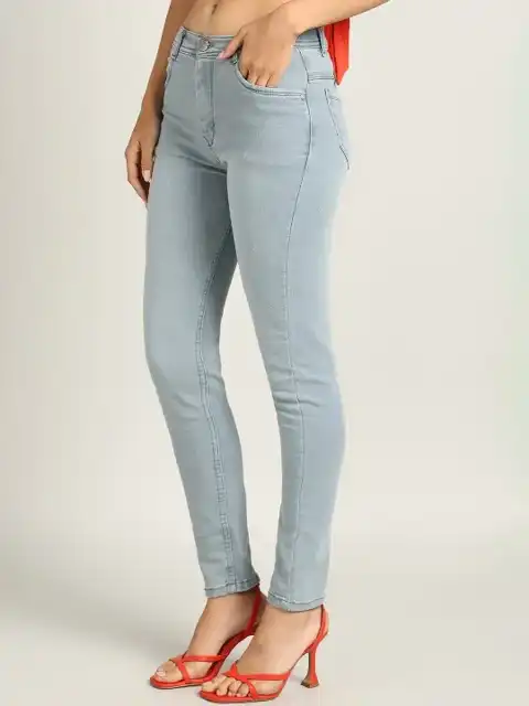 Beige Skinny Jeans — view 2