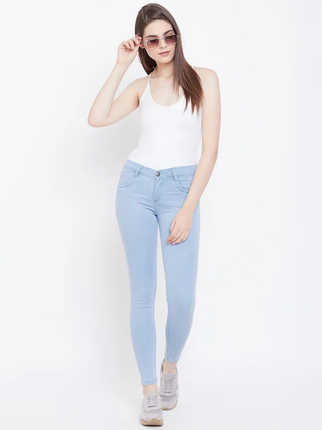 Beige Skinny Jeans — view 4